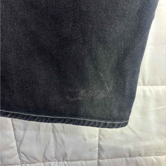 Vintage 90s BREAKDOWN Wide Leg Black Cargo Jeans JNCO Style - Picture 13 of 16